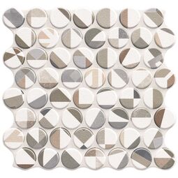 Realonda, Circle, REALONDA CIRCLE COLLAGE GRES 30.9X30.9 