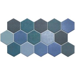 Realonda, Hex, REALONDA HEX AQUAMARINE GRES 26.5X51 