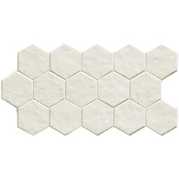 Realonda, Muse, REALONDA MUSE WHITE HEX GRES 26.5X51 