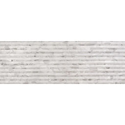Realonda, Fluted, REALONDA FLUTED TERRAZO WHITE PŁYTKA ŚCIENNA 40X120 