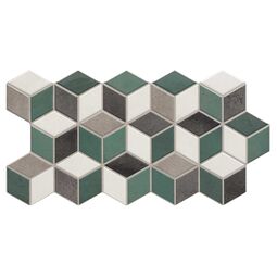 Realonda, Rhombus, REALONDA RHOMBUS EMERALD GRES 26.5X51 