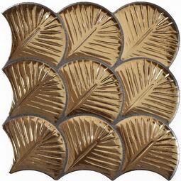 Realonda, Scale, REALONDA SCALE SHELL GOLD GRES 30.7X30.7 
