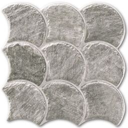 Realonda, Scale, REALONDA SCALE SLATE GREY GRES 30.7X30.7 