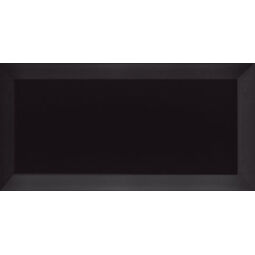 Ribesalbes, Bisel, RIBESALBES BISEL NEGRO BRILLO PŁYTKA ŚCIENNA 7.5X15 