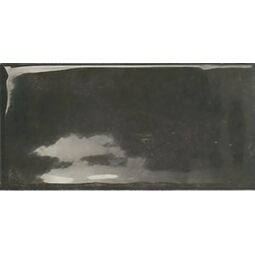 Ribesalbes, Earth, RIBESALBES EARTH EBONY GLOSS PŁYTKA ŚCIENNA 7.5X15 