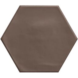 Ribesalbes, Geometry, RIBESALBES GEOMETRY BROWN MATT HEX GRES 15X17.3 