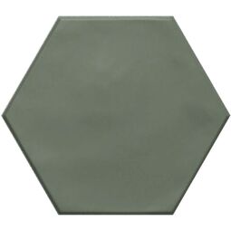 Ribesalbes, Geometry, RIBESALBES GEOMETRY GREEN MATT HEX GRES 15X17.3 