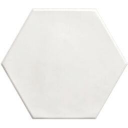 Ribesalbes, Geometry, RIBESALBES GEOMETRY WHITE MATT HEX GRES 15X17.3 