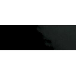 Ribesalbes, Liso/Flat, RIBESALBES LISO FLAT NEGRO BRILLO PŁYTKA ŚCIENNA 10X30 