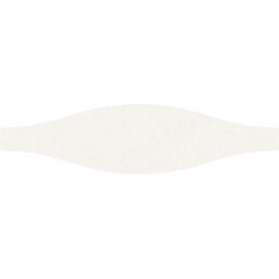 Ribesalbes, Monochrome, RIBESALBES MONOCHROME WAVE WHITE GLOSS PŁYTKA ŚCIENNA 7.5X30 