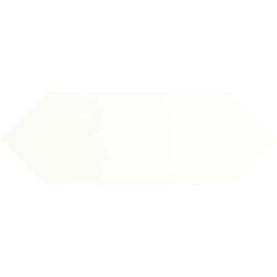 Ribesalbes, Picket, RIBESALBES PICKET BEVELED SNOW BRILLO PŁYTKA ŚCIENNA 10X30 