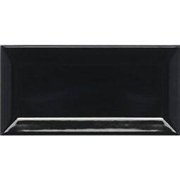 Ribesalbes, Subway, RIBESALBES SUBWAY BISEL NEGRO BRILLO PŁYTKA ŚCIENNA 7.5X15 
