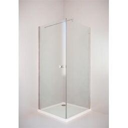 Sea-Horse, Fresh Line, SEA-HORSE FRESH LINE KABINA KWADRATOWA LEWA 100X100X195 CHROM SZKŁO TRANSPARENTNE (BK259T10L+) 