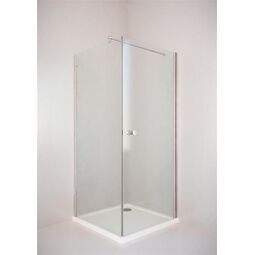Sea-Horse, Fresh Line, SEA-HORSE FRESH LINE KABINA KWADRATOWA PRAWA 100X100X195 CHROM SZKŁO TRANSPARENTNE (BK259T10P+) 