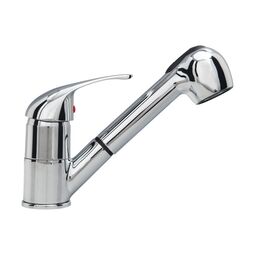 Sea-Horse, Kate, SEA-HORSE KATE BATERIA ZLEWOZMYWAKOWA STOJĄCA Z WYCIĄGANĄ WYLEWKĄ CHROM (BJ507) 