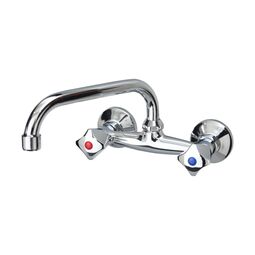 Sea-Horse, Lucy, SEA-HORSE LUCY BATERIA ZLEWOZMYWAKOWA ŚCIENNA 2-UCHWYTOWA L-200 CHROM (BJA602) 