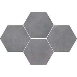 Stargres, Stark, STARGRES STARK PURE GREY HEKSAGON MOZAIKA 28.3X40.8 