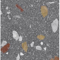 Stargres, Terazzo, STARGRES TERAZZO GREY GRES REKTYFIKOWANY 60X60X0.8 