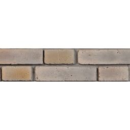 Stegu, Monsanto, STEGU MONSANTO 2 BEIGE Z SZARĄ FUGĄ NAROŻNIK JEDNOLITY DEKORACYJNY 