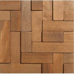 Stegu, Wood Collection Pure/Cube, STEGU CUBE 2 PANEL DREWNIANY IMPREGNOWANY 34X34X1.5 