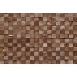 Stegu, Wood Collection Quadro, STEGU QUADRO MINI 2 PANEL DREWNIANY IMPREGNOWANY 38X38 