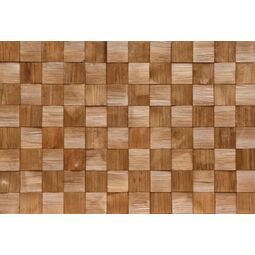 Stegu, Wood Collection Quadro, STEGU QUADRO 3 PANEL DREWNIANY IMPREGNOWANY 38X38X0.6-1.4 