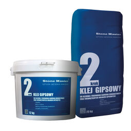 Stone Master, Chemia, STONE MASTER KLEJ DO PŁYTEK GIPSOWYCH 12 KG 