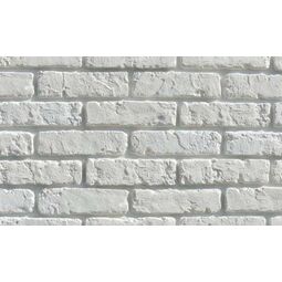 Stone Master, Retro Brick, STONE MASTER RETRO BRICK WHITE KAMIEŃ DEKORACYJNY 6.4X24.5 