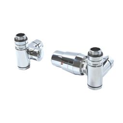 Sunerzha, Akcesoria, SUNERZHA (WYPRZEDAŻ) ZESTAW ZAWORÓW ZINTEGROWANYCH Z TRÓJNIKIEM TERMOSTATYCZNY CHROM PRAWY 506025PEXP 