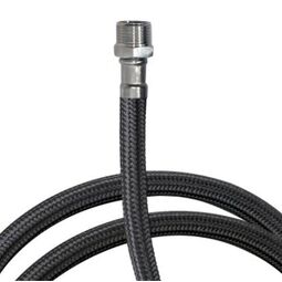 Tres, Akcesoria, TRES WĄŻ DO SALONÓW FRYZJERSKICH CZARNY-CHROM (9134887) 