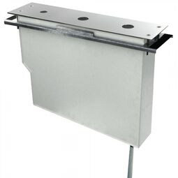 Tres, Akcesoria, TRES ZESTAW MONTAŻOWY TRÓJOTWOROWY ZE ZBIORNIKIEM DO ODPROWADZANIA RESZTEK WODY CHROM (106245) 