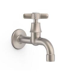 Tres, Clasic-Tres, TRES CLASIC BATERIA PODTYNKOWA 1-DROŻNA DO BIURA LUB PRALNI STAL (24252001AC) 