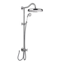 Tres, Clasic-Tres, TRES CLASIC ZESTAW DRĄŻKA PRYSZNICOWEGO PRZYSTOSOWANY DO KAŻDEJ BATERII CHROM (24247601) 