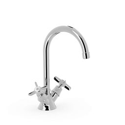 Tres, Clasic-Tres, TRES CLASIC BATERIA UMYWALKOWA DWUUCHWYTOWA CHROM (24210901) 