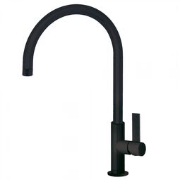 Tres, Class-Tres, TRES CLASS-TRES BATERIA ZLEWOZMYWAKOWA STOJĄCA CZARNY MAT (20544001NM) 