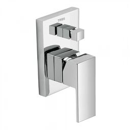 Tres, Cuadro-Tres, TRES CUADRO-TRES BATERIA PODTYNKOWA JEDNOUCHWYTOWA CHROM (106180) 