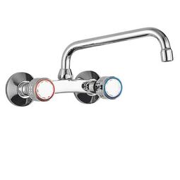 Tres, Ese-23, TRES ESE-23 BATERIA ZLEWOZMYWAKOWA STOJĄCA ŚCIENNA CHROM (123315) 