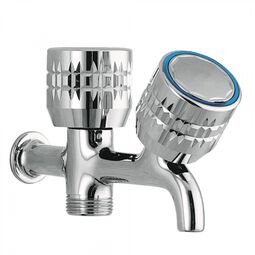 Tres, Ese-23, TRES ESE-23 ZAWÓR PRALKOWY 1/2? - 3/4 PODWÓJNY CHROM (123515) 