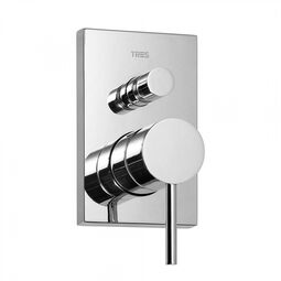 Tres, Max-Tres, TRES MAX-TRES BATERIA PODTYNKOWA JEDNOUCHWYTOWA CHROM (06218002) 