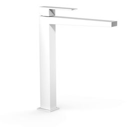 Tres, Slim Exclusive, TRES SLIM BATERIA UMYWALKOWA JEDNOUCHWYTOWA XXL BIEL MATOWA (20210305BM) 