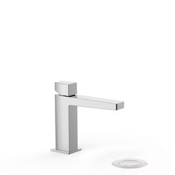 Tres, Slim Exclusive, TRES SLIM BATERIA UMYWALKOWA JEDNOUCHWYTOWA Z AUTOMATYCZNYM SPUSTEM CHROM (20210302D) 