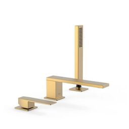 Tres, Slim Exclusive, TRES SLIM-TRES BATERIA WANNOWA TRZYOTWOROWA 24-K ZŁOTO MATOWE (20216103OM) 