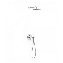 Tres, Study-Exclusive, TRES STUDY-EXCLUSIVE ZESTAW NATRYSKOWY Z BATERIĄ PODTYNKOWĄ RAPID-BOX CHOM (26228004) 