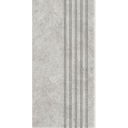 Tubądzin, Aulla, TUBĄDZIN AULLA GRAPHITE STOPNICA REKTYFIKOWANA 29.6X59.8X1 