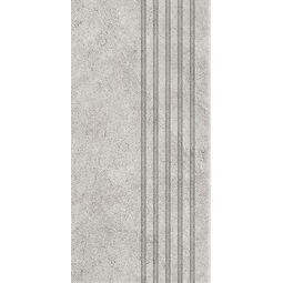 Tubądzin, Aulla, TUBĄDZIN AULLA GRAPHITE STR STOPNICA REKTYFIKOWANA 29.8X59.8X0.8 