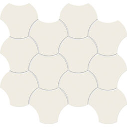 Tubądzin, Cielo E Terra, TUBĄDZIN CIELO E TERRA BIANCO UP DOWN 1 MAT MOZAIKA 29.8X34.3X0.8 