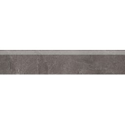 Tubądzin, Grand Cave, TUBĄDZIN CARE GRAND CAVE GRAPHITE STR STOPNICA REKTYFIKOWANA 29.8X159.8X0.8 