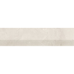 Tubądzin, Grand Cave, TUBĄDZIN GRAND CAVE IVORY STOPNICA REKTYFIKOWANA 29.6X119.8X0.8 