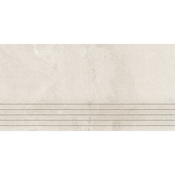 Tubądzin, Grand Cave, TUBĄDZIN GRAND CAVE IVORY STOPNICA REKTYFIKOWANA 29.6X59.8X0.8 