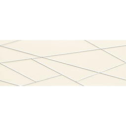 Tubądzin, House Of Tones, TUBĄDZIN HOUSE OF TONES WHITE DEKOR 32.8X89.8 